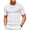 thumbnail image 1 of COOFANDY Mens T Shirts Casual Crewneck Knit Shirts Short Sleeve Tee Shirts Summer Clothing, 1 of 9