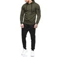 thumbnail image 1 of COOFANDY Men's Tracksuit 2 Piece Hooded Athletic Sweatsuits Casual Running Jogging Sport Suit Sets, 1 of 7