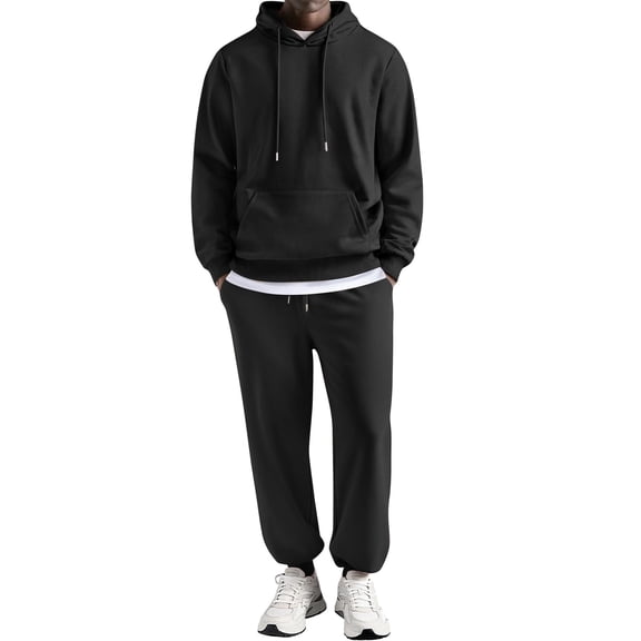 COOFANDY Men's Tracksuits 2 Piece Set Casual Workout Joggers Sets Hoodie and Sweatpants Set for Men