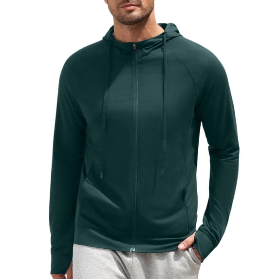 COOFANDY Men's Zip-up Hoodie, Full-zip Hoodie for Men and Women, Hooded Sweatshirt