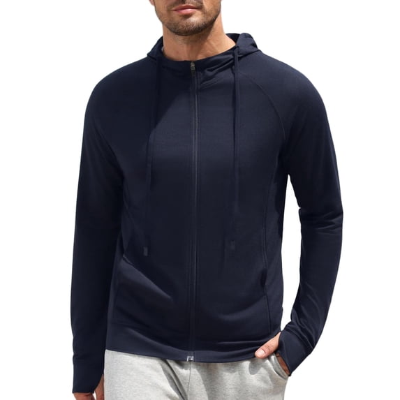 COOFANDY Men's Zip-up Hoodie, Full-zip Hoodie for Men and Women, Hooded Sweatshirt