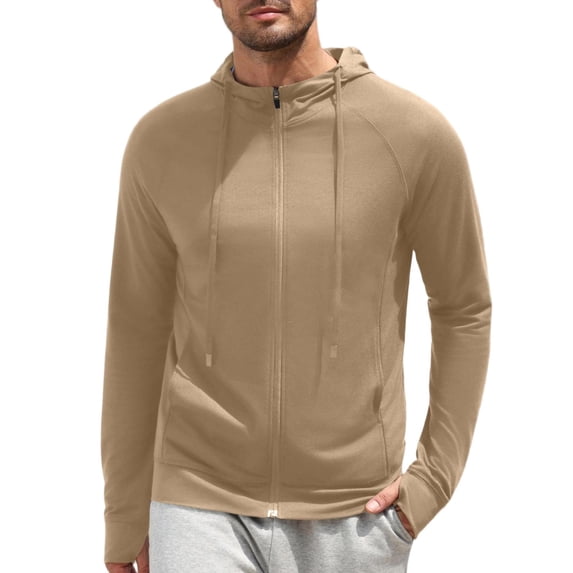 COOFANDY Men's Zip-up Hoodie, Full-zip Hoodie for Men and Women, Hooded Sweatshirt