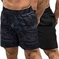 thumbnail image 1 of COOFANDY Mens 2 Pack Athletic Shorts 7 Inch Quick Dry Breathable Lightweight Gym Workout Shorts with Pockets, 1 of 2