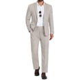 thumbnail image 1 of COOFANDY Men's 2 Piece Suits Classic Fit Suit Set 2 Button Blazer Jacket and Dress Pants for Wedding Business Prom Business, 1 of 10