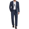 thumbnail image 1 of COOFANDY Men's 2 Piece Suits Classic Fit Suit Set 2 Button Blazer Jacket and Dress Pants for Wedding Business Prom Business, 1 of 10