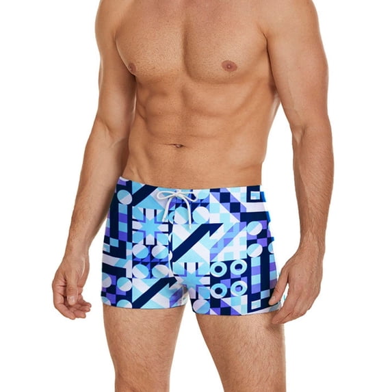 COOFANDY Mens' Athletic Swim Briefs Quick Dry Square Leg Swimsuits Brief Swimsuit