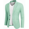 thumbnail image 1 of COOFANDY Mens Blazer Casual Fitted Sport Coats Western Summer Weeding Party Suit Jackets, 1 of 2