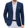 thumbnail image 1 of COOFANDY Mens Blazer Casual Lightweight Two Button Suit Jacket Regular Fit Sports Jacket, 1 of 6