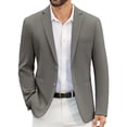 thumbnail image 1 of COOFANDY Mens Blazers and Sport Coats Casual Slim Fit Khaki Suit Blazer Jacket, 1 of 6