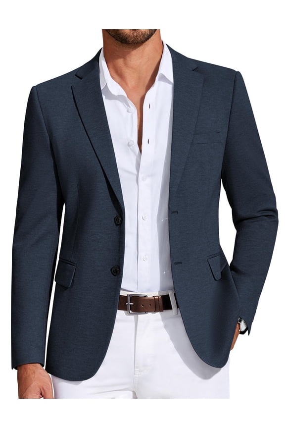 Blazer Men Sport Coat Business Casual Western Suit Jacket
