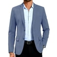 thumbnail image 1 of COOFANDY Mens Casual Blazer Slim Fit Formal Business Suit Jacket Two Button Lightweight, 1 of 5