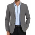 thumbnail image 1 of COOFANDY Mens Casual Blazer Slim Fit Formal Business Suit Jacket Two Button Lightweight, 1 of 5