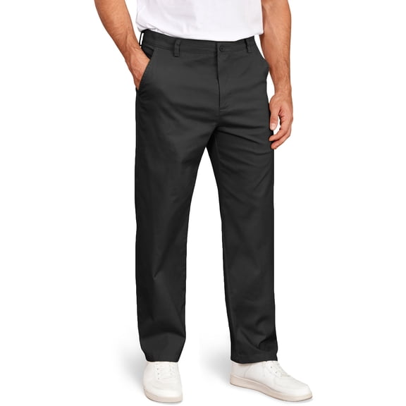 COOFANDY Mens Casual Chinos Pants Relaxed Fit Flat Front Wrinkle Free Dress Slacks Worky Stretch Trousers
