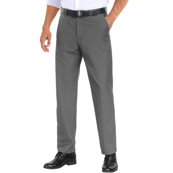 COOFANDY Mens Classic Fit Dress Pants Lightweight Stretch Dress Trousers Straight Fit Casual Slacks