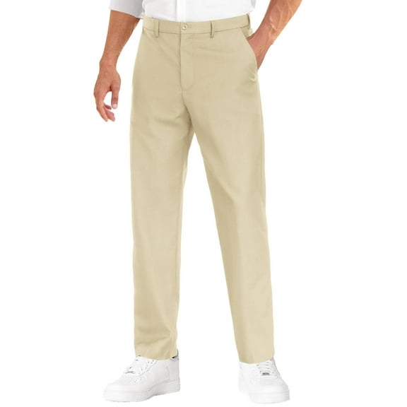 COOFANDY Mens Dress Slacks Slim Fit Elastic Tuxedo Pants Formal Business Wedding Office Pants