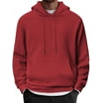 thumbnail image 1 of COOFANDY Mens Fashion Hoodies Pullover Drawstring Hooded Long Sleeve Sweatshirt with Pocket, 1 of 6