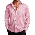 thumbnail image 1 of COOFANDY Mens Floral Rose Printed Long Sleeve Dress Shirts Prom Wedding Party Button Down Shirts, 1 of 4