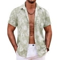 thumbnail image 1 of COOFANDY Men's Short Sleeve Hawaiian Shirts for Men Casual Button Down Shirts Summer Beach Shirts, 1 of 6