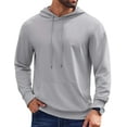 thumbnail image 1 of COOFANDY Men's Pullover Drawstring Kanga Pocket, Sweatshirts & Hoodies, 1 of 6