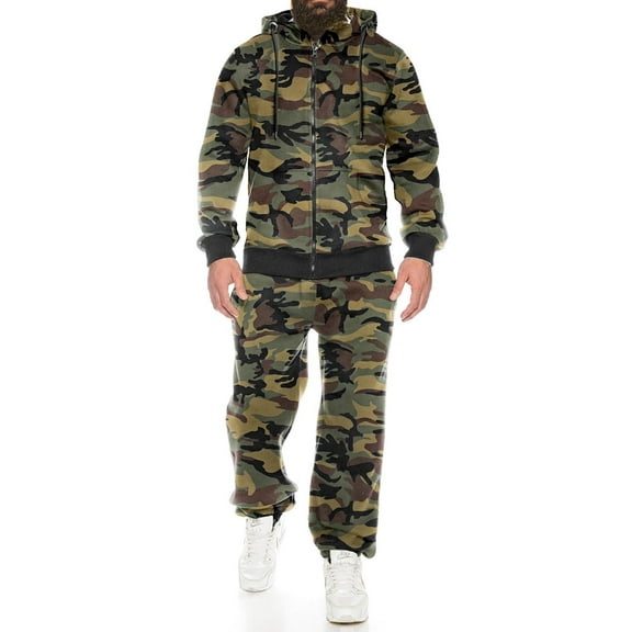 COOFANDY Mens Athletic Track Suits 2 Piece Set Men Jogging Suits Sets Clearance Activewear Set for Men