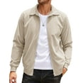 thumbnail image 1 of COOFANDY Men's Outdoor Corduroy Jacket Collared Fashion Fall Jacket Lightweight Work Outwear, 1 of 5
