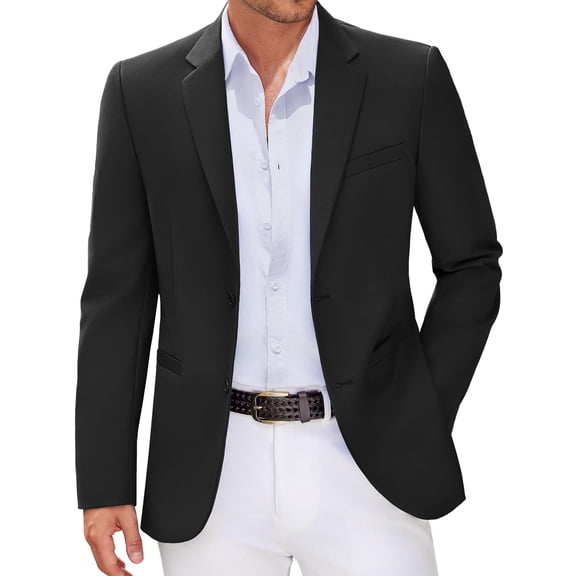 COOFANDY Mens Lightweight Dress Blazer Modern Regular Fitted Daily Sport Coats