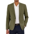 thumbnail image 1 of COOFANDY Mens Linen Classic Sport Coat Casual Lightweight Formal Blazer Jacket One Button Dress Stylsih Suit Jackets, 1 of 6