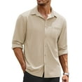 thumbnail image 1 of COOFANDY Men's Long Sleeve Casual Shirts Wrinkle Free Buttton Down Shirts Stylish Shirts for Men, 1 of 6