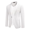 thumbnail image 1 of COOFANDY Mens One Button Casual Blazer - Sport Coat Business Suit Jacket, 1 of 6