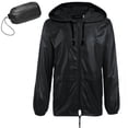 thumbnail image 1 of COOFANDY Mens Rain Jacket Packable Rain Jacket Lightweight Waterproof Raincoat with Hood Outdoor Rain Gear Travel Hiking Cycling, 1 of 13