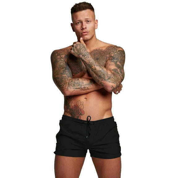 COOFANDY Men's Swim Trunk Quick Dry Swimwear Mesh Lining Bathing Suit Swimsuit Board Beach Sport Short