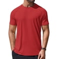 thumbnail image 1 of COOFANDY Mens Quick Dry T Shirts Short Sleeve UPF 50+ Rash Guard Shirts Cooling Shirts for Hot Weather, 1 of 6