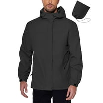 COOFANDY Mens Waterproof Windbreaker Rain Jacket Lightweight Hooded Rainwear For Golf