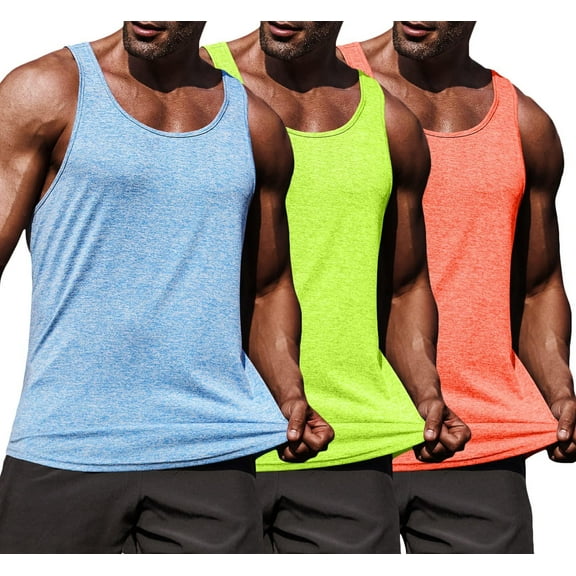 COOFANDY Men Gym Tank Top Y-Back Workout Muscle Tee Bodybuilding Tank Top Sleeveless Beach Shirt Summer Tanks Soft
