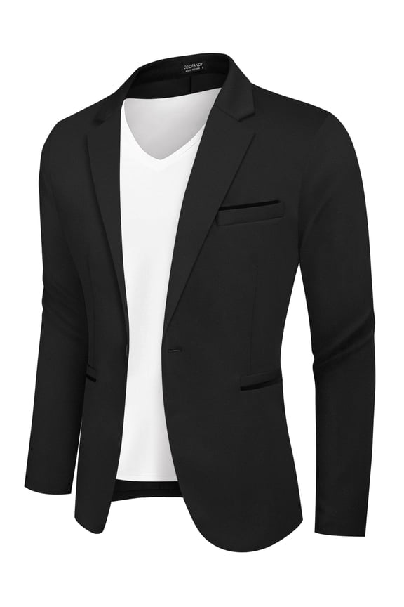 Mens Slim Fit Premium Stylish Suit Coat Jacket Modern Business Blazers