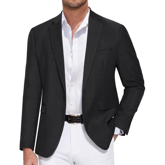 COOFANDY Mens Casual Sports Coat Slim Fit Lightweight Fashion Blazer Jacket Single Breasted Suit Coats