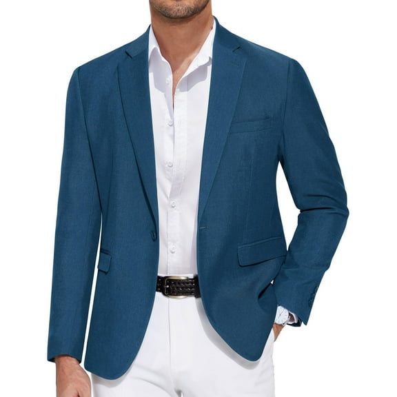 COOFANDY Mens Casual Sports Coat Slim Fit Lightweight Fashion Blazer Jacket Single Breasted Suit Coats