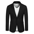 thumbnail image 1 of COOFANDY Mens One Button Casual Blazer - Sport Coat Business Suit Jacket, 1 of 6