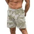 thumbnail image 1 of COOFANDY Mens Swim Trunks Quick Dry Bathing Suit Square Leg Summer Beach Shorts with Compression Liner, 1 of 7