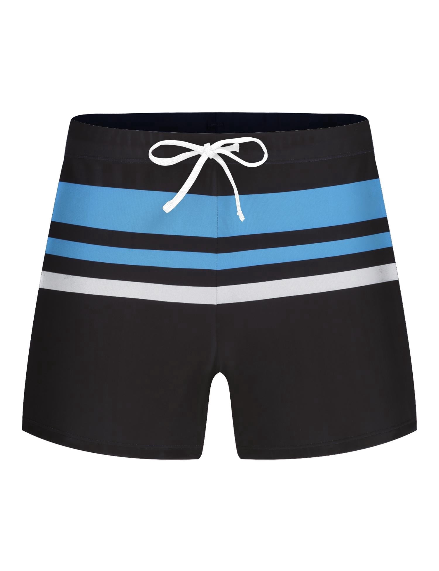 COOFANDY Mens Swim Trunks Swim Briefs Square Leg Sexy Tight Swimwear Bathing Suit Board Short with Liner