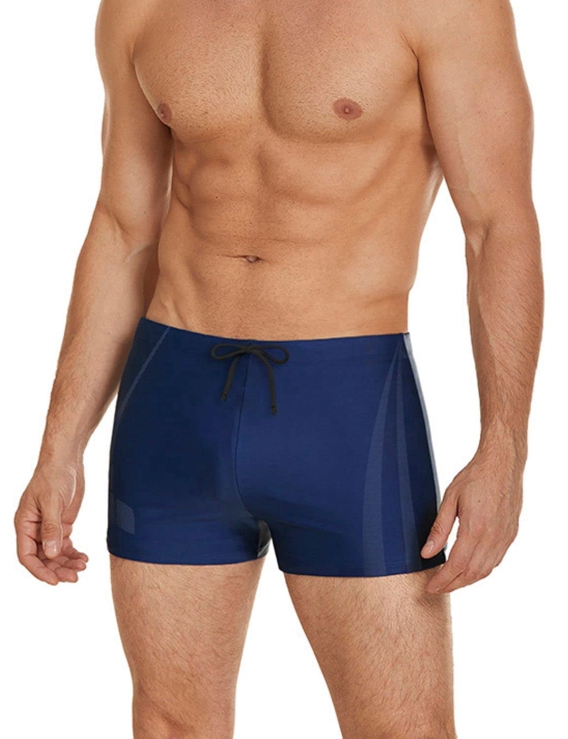 COOFANDY Mens Swim Trunks Swim Briefs Square Leg Sexy Tight Swimwear Bathing Suit Board Short with Liner