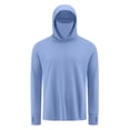 thumbnail image 1 of COOFANDY Mens UPF 50+ Hoodie Shirts Long Sleeve Sun Protection Fishing Shirt Swim Beach UV SPF Summer Quick Dry Rash Guard, 1 of 6