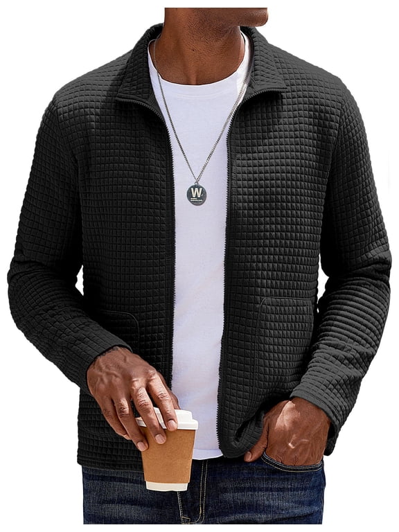 Men's Lightweight Jackets Casual Varisty Jacket Full Zip Bomber Jackets