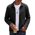 thumbnail image 1 of COOFANDY Mens Casual Zipped Jacket Cotton Bomber Jacket Fashion Flight Jacket Coat, 1 of 10