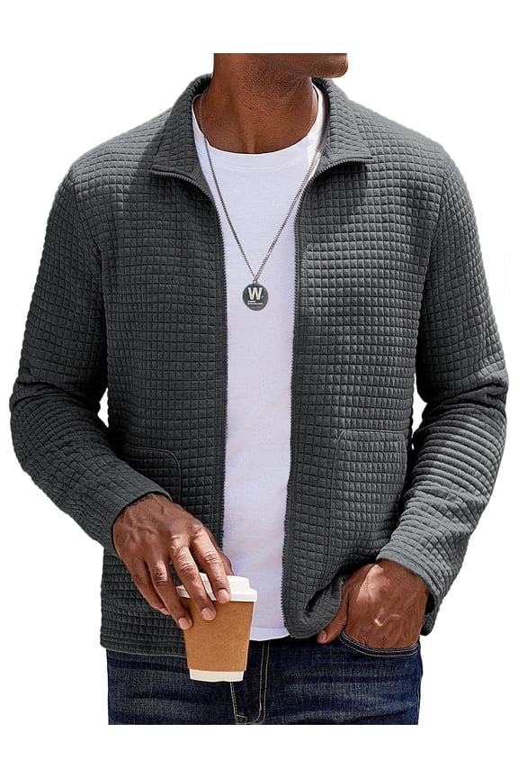 Mens Varsity Bomber Jacket Casual Lightweight Jackets Fashion Zipper Jackets