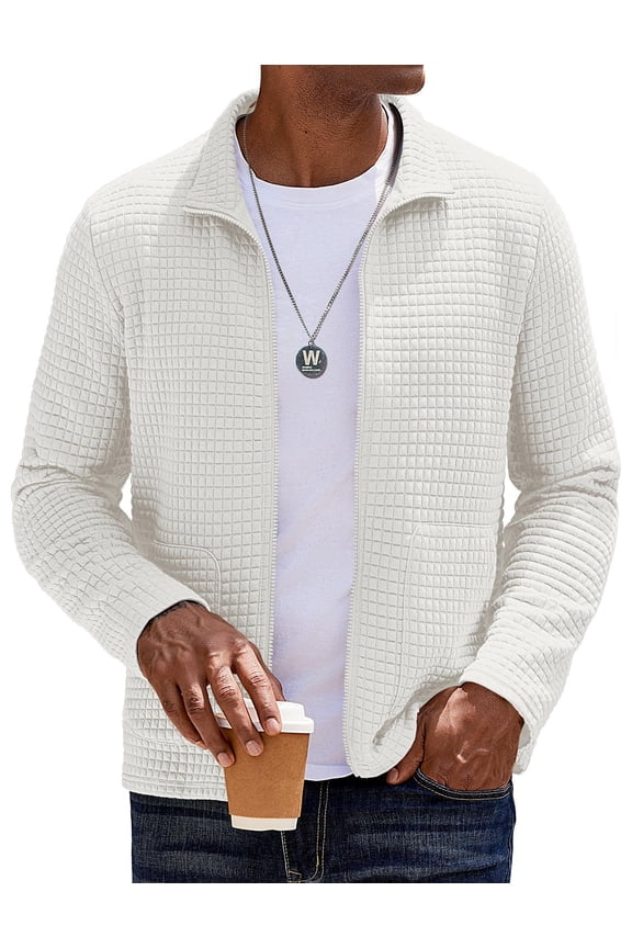 Mens Varsity Bomber Jacket Casual Lightweight Jackets Fashion Zipper Jackets