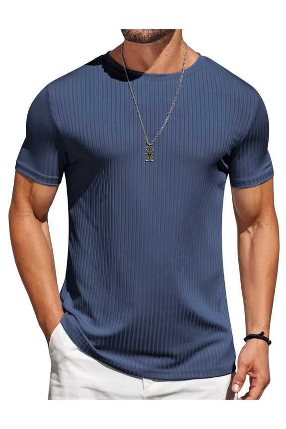 Moisture Wicking Shirts for Men Summer Tshirts Shirts for Men Short Sleeve Casual Shirts