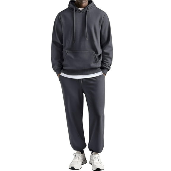 COOFANDY Men's Tracksuits 2 Piece Set Casual Workout Joggers Sets Hoodie and Sweatpants Set for Men