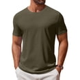 thumbnail image 1 of COOFANDY White Tshirt for Men Short Sleeve T Shirts Plain Casual Classic Tees Tshirts, 1 of 6
