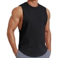 thumbnail image 1 of COOFANDY Workout Shirts for Men Sleeveless Cut Off Cotton Shirt Training Athletic Regular Fit Summer Tank Tops, 1 of 6